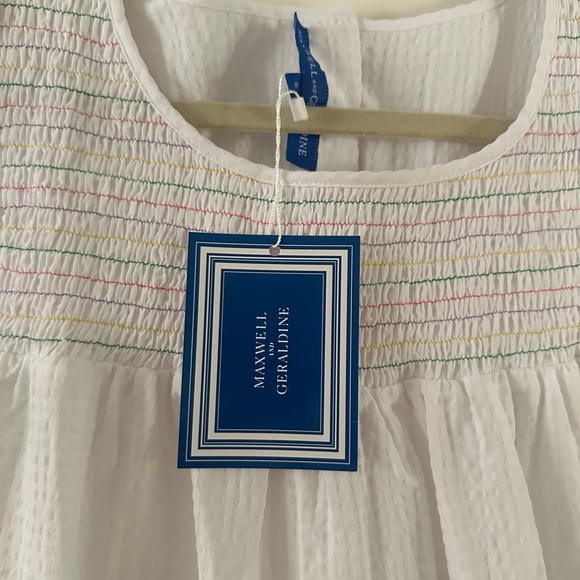 Maxwell and Geraldine White Mini Dress - Picture 5 of 6